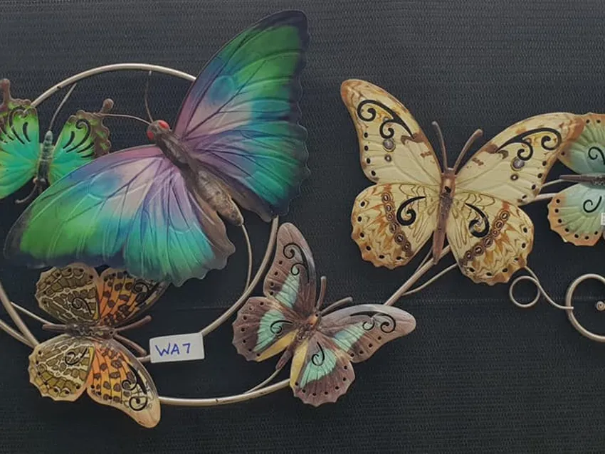 Somerville Garden Supplies - Butterfly Swirl Wall Art